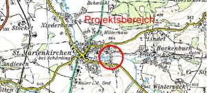 Lageplan Hochwasserschutz Etzelshoferbach