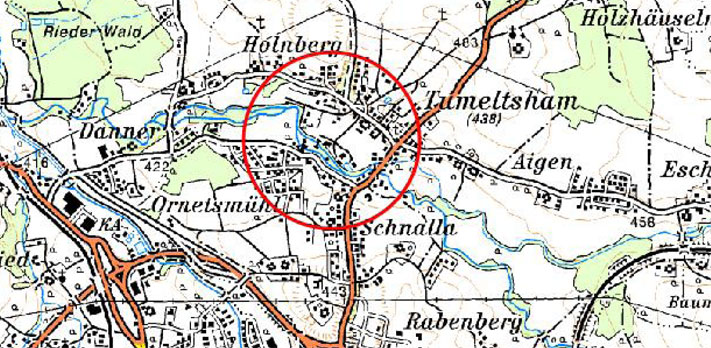 Hochwasserschutz Tumeltsham Karte Hochwasserschutz Tumeltsham