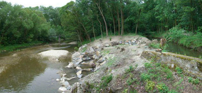 Hochwasserschutz Kälberweidesiedlung