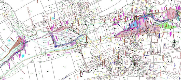 Lageplan Hochwasserschutz Eberschwang Lageplan Hochwasserschutz Eberschwang